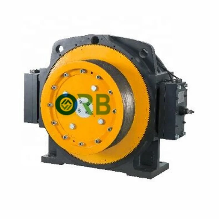 Gearless Elevator Motor NBSL WYJ103-08 Elevator Traction Machine
