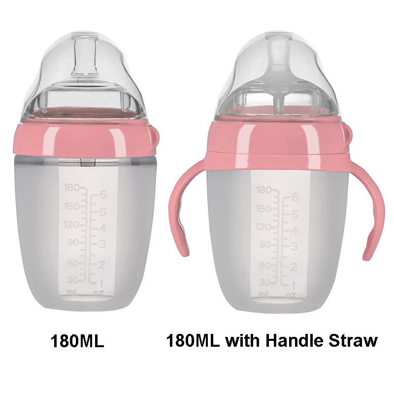 Wholesale Nursing Bottle Wide Neck Newborn Babi Milk Bottle 150ml 180ml
