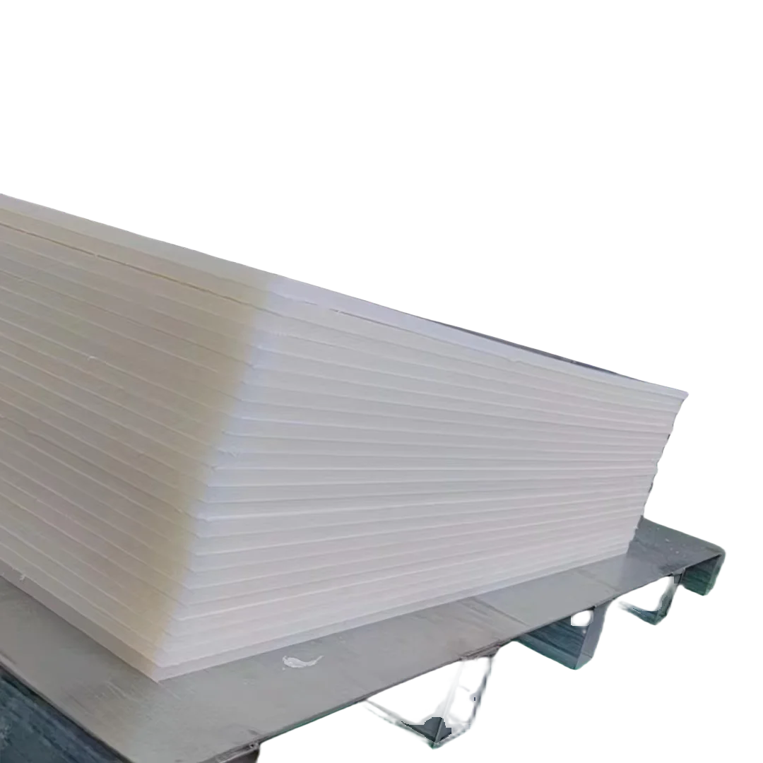 Factory PVDF Sheet Plate High Grade Engineering Plastic PVDF Plate Sheet Good Quality White Smooth Stable Virgin PVDF Sheet