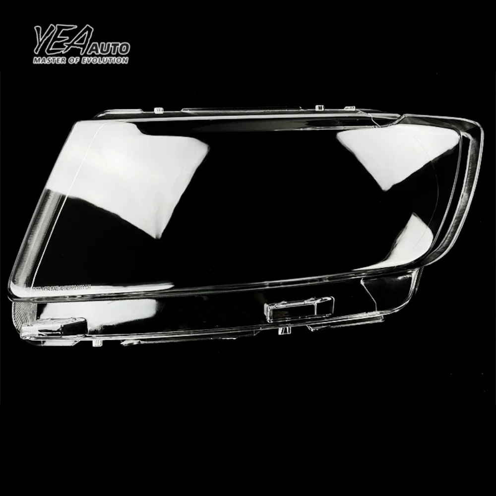 YEA AUTO Autokoplampdekking Lensglas voor jeep Compass Lenskap 2011 - 2015 PC-Lampkap heldere behuizing