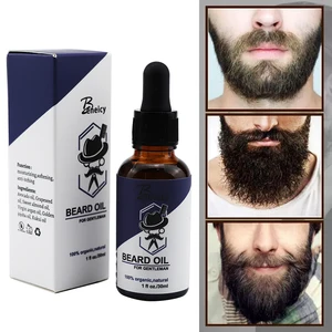 Organic Beard Growth Oil Balm Wax Customized Men's Grooming Kit with Private Label