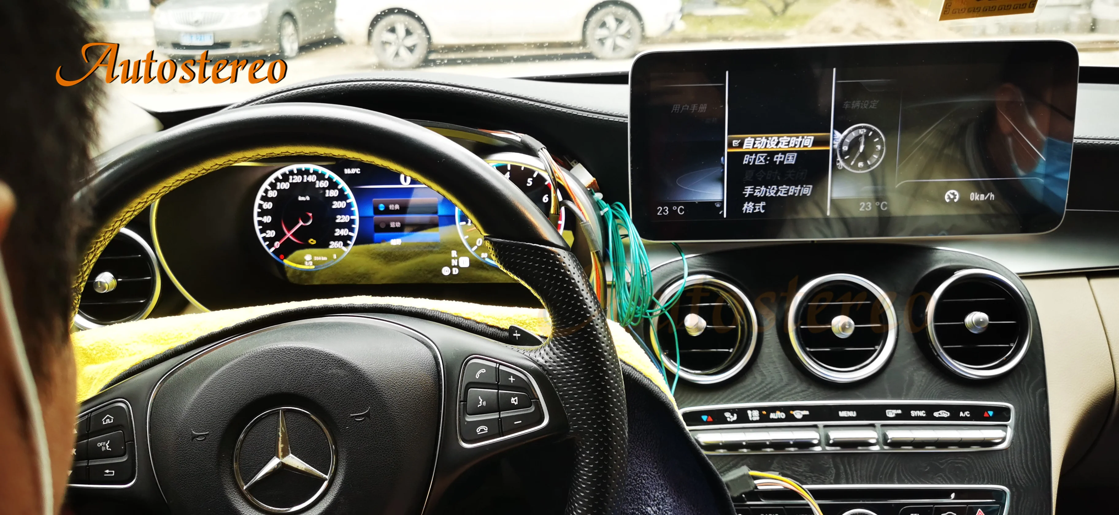 Digital Cluster Virtual Cockpit For Mercedes Benz C W205 Glc X205 2015