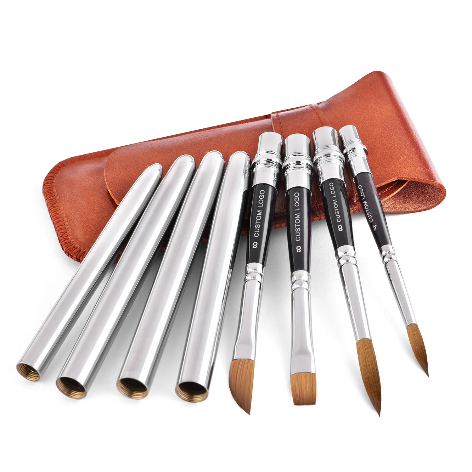 Pinceaux Peinture Nylon Lot Ensemble De Pinceaux De Peinture D'artiste 5 Pièces De Haute Qualité En Pinceau Synthétique Pinceaux Peinture Nylon Lot Ensemble De Pinceaux De Peinture D'artiste 5 Pièces De Haute Qualité En Pinceau Synthétique