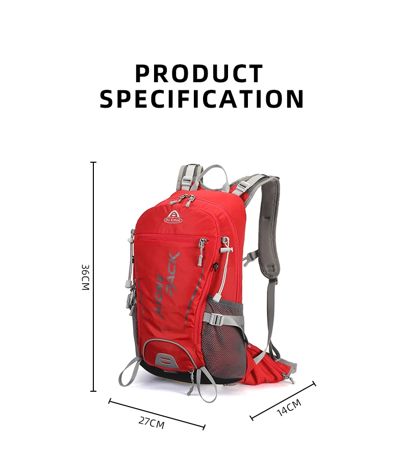 AI ONE 25L Unisex Small Camping Backpack - Waterproof Hiking Bag
