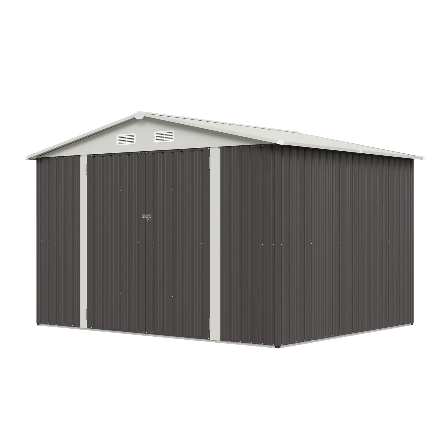 8*10ft Outdoor Shed Utility Tool Modern Small Metal Garden Sheds ...