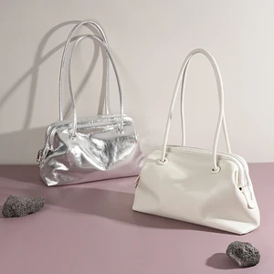 Good Quality Genuine Leather Fashion Women Shoulder Bag High-end Famous Design Women Underarm Bag