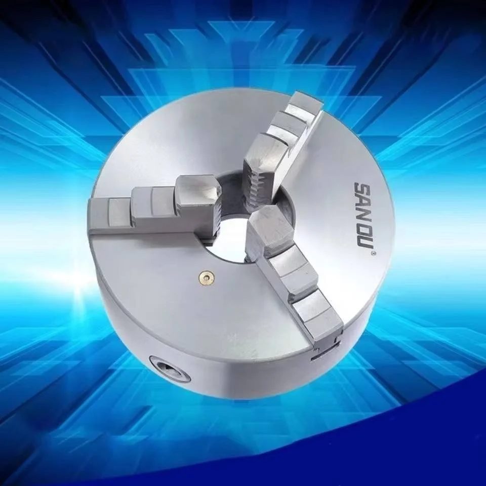TEBAK K11-80/100/130/160/200 Lathe Chuck 3 Jaw Self-Centering K11-125 Sanou Brand 3 Jaw Chuck Metal Chuck for Mini Metal Lathe