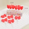 Pearl Bow Red Candle