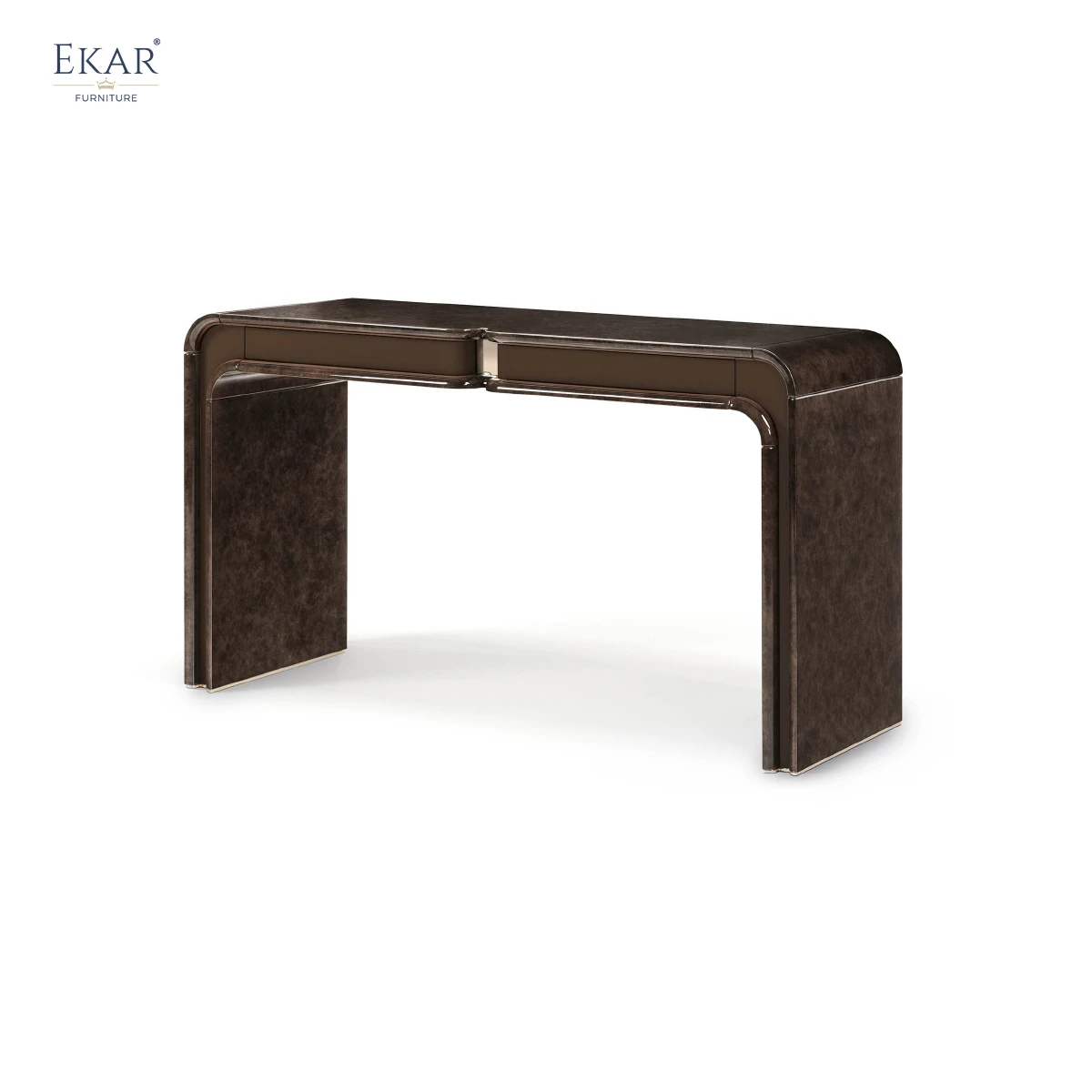 product curved wood veneer entryway table   stylish interior and exterior console-62