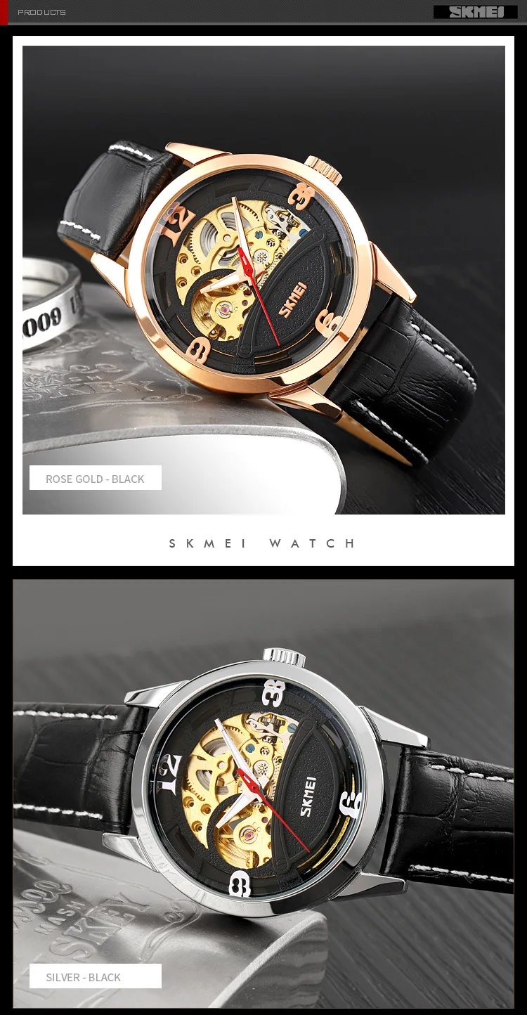 Classic Luxury Men Gold Mechanical Waterproof Wrist Watch Or Quartz ...