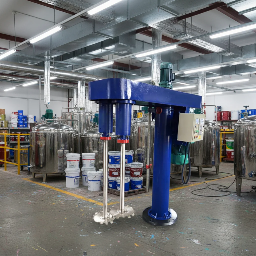 Customized High Shear High Speed Liquid Ink Pigment Paint Dispersion Dissolving Machine Blender Mixer Price