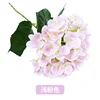 Hortensia individual 3D en rosa claro
