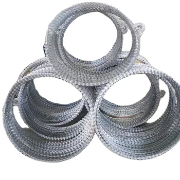 Factory Wholesale Stainless Steel Snake Belly Net Galvanized Razor Roll Secure Garden Security Barrier Wholesale Barbed Wire