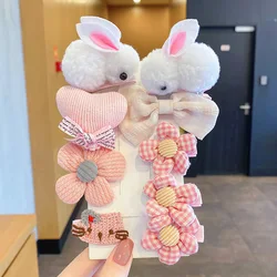 Осенне-зимние милые заколки для волос Лидер продаж корейские детские маленьких принцесс девочек аксессуары