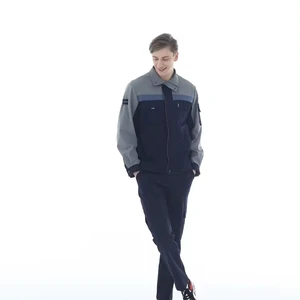 High Quality Waterproof Breathable Anti-static Cotton Factory Logistics Garage Mechanic Work Outfit Men Women Work Uniforms