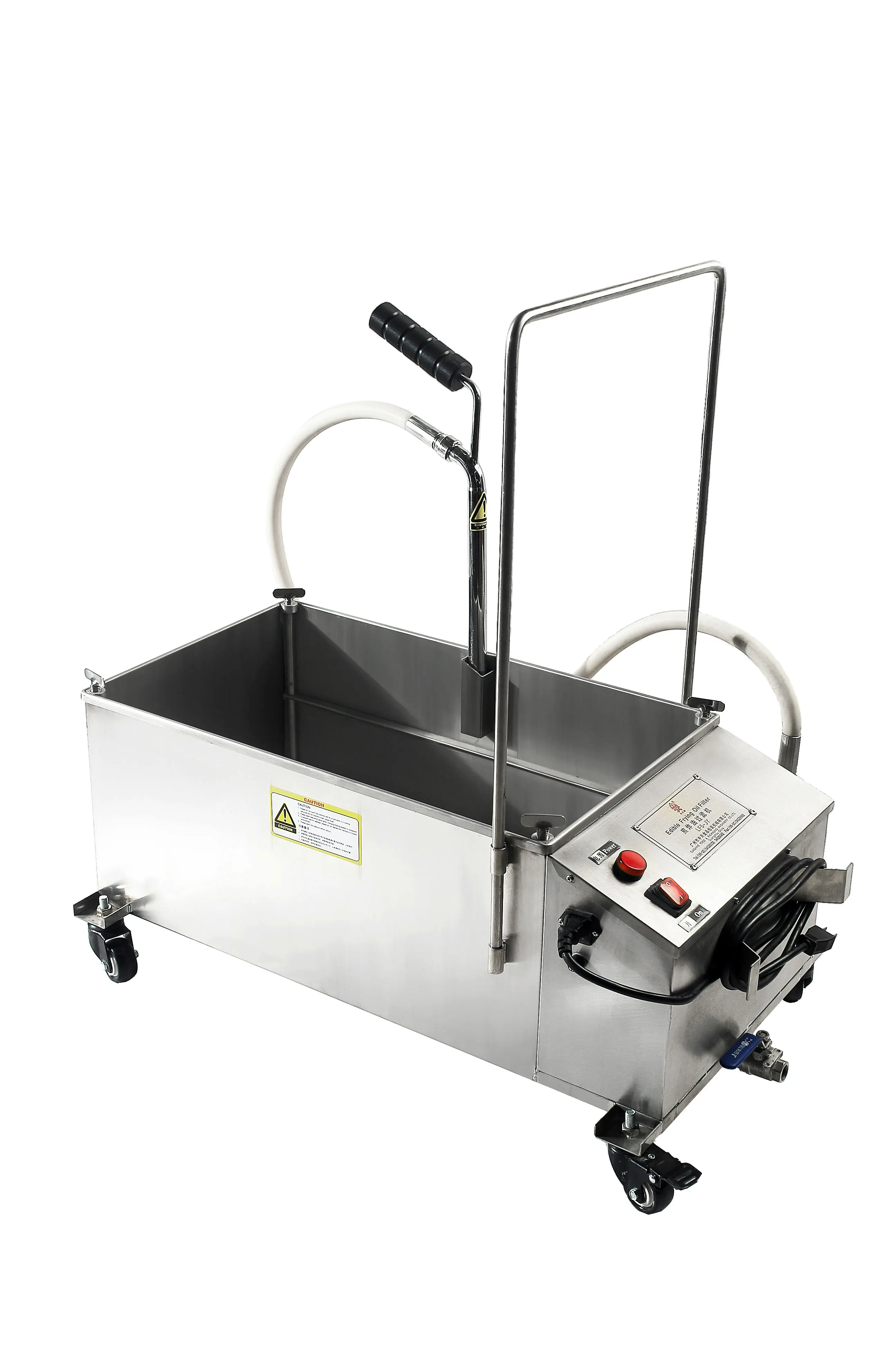 Professional Factory Cooking Oil Decolorization Popular Water Oil Frying Machine Fried Chicken Machine Franchise