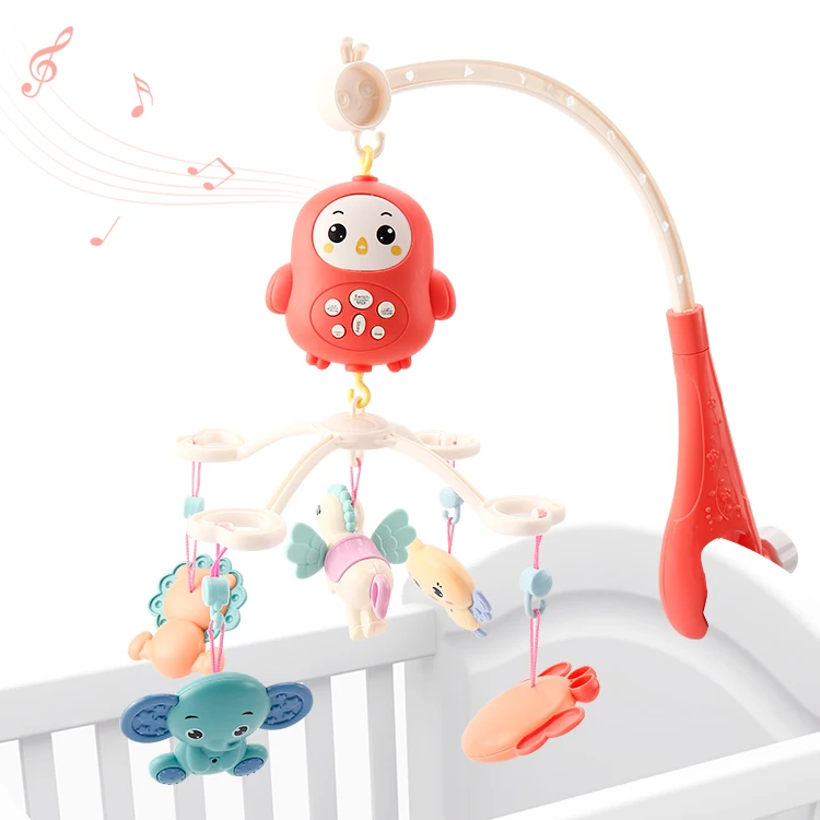 Заводная коробка, милая форма, детская игрушка, погремушка, музыкальный вращающийся детский плохой колокольчик