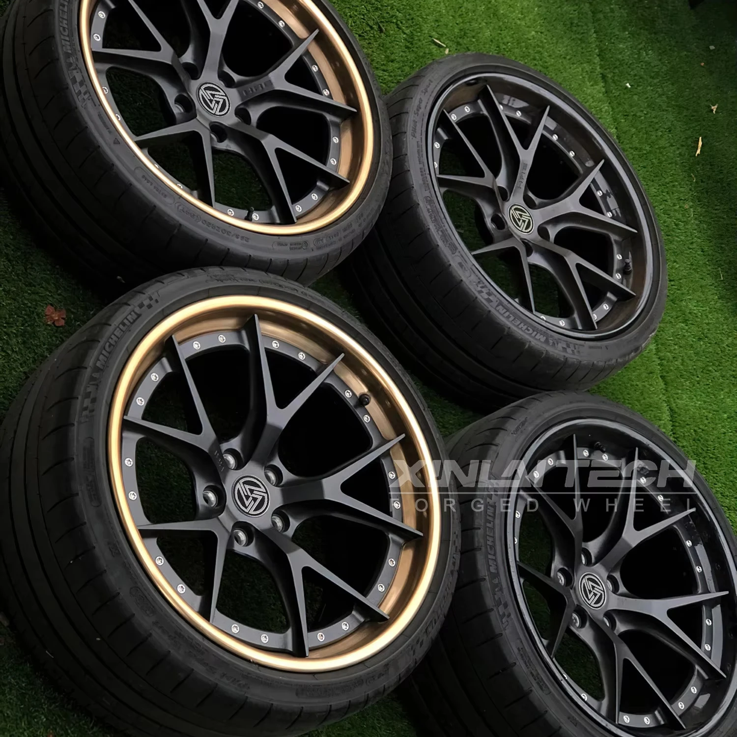 XL 2 Piece Forged Sport Wheels 18 19 20 21 22 Inch 5x112 5x120 for BMW M3 M4 Mercedes Benz C63 AMG Audi RS5 RS7 Lexus Rims - Image 1