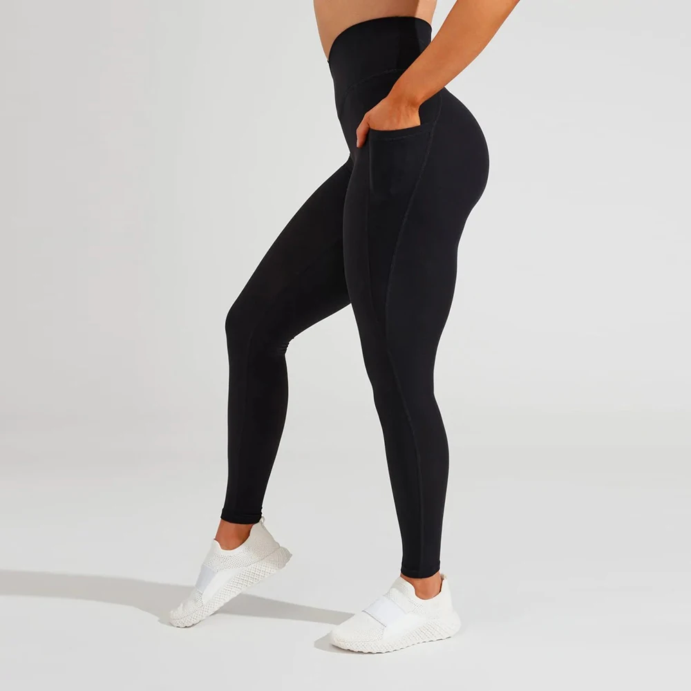 Fuyida Wholesale Women Workout Running High Waist Pants Yoga Pants