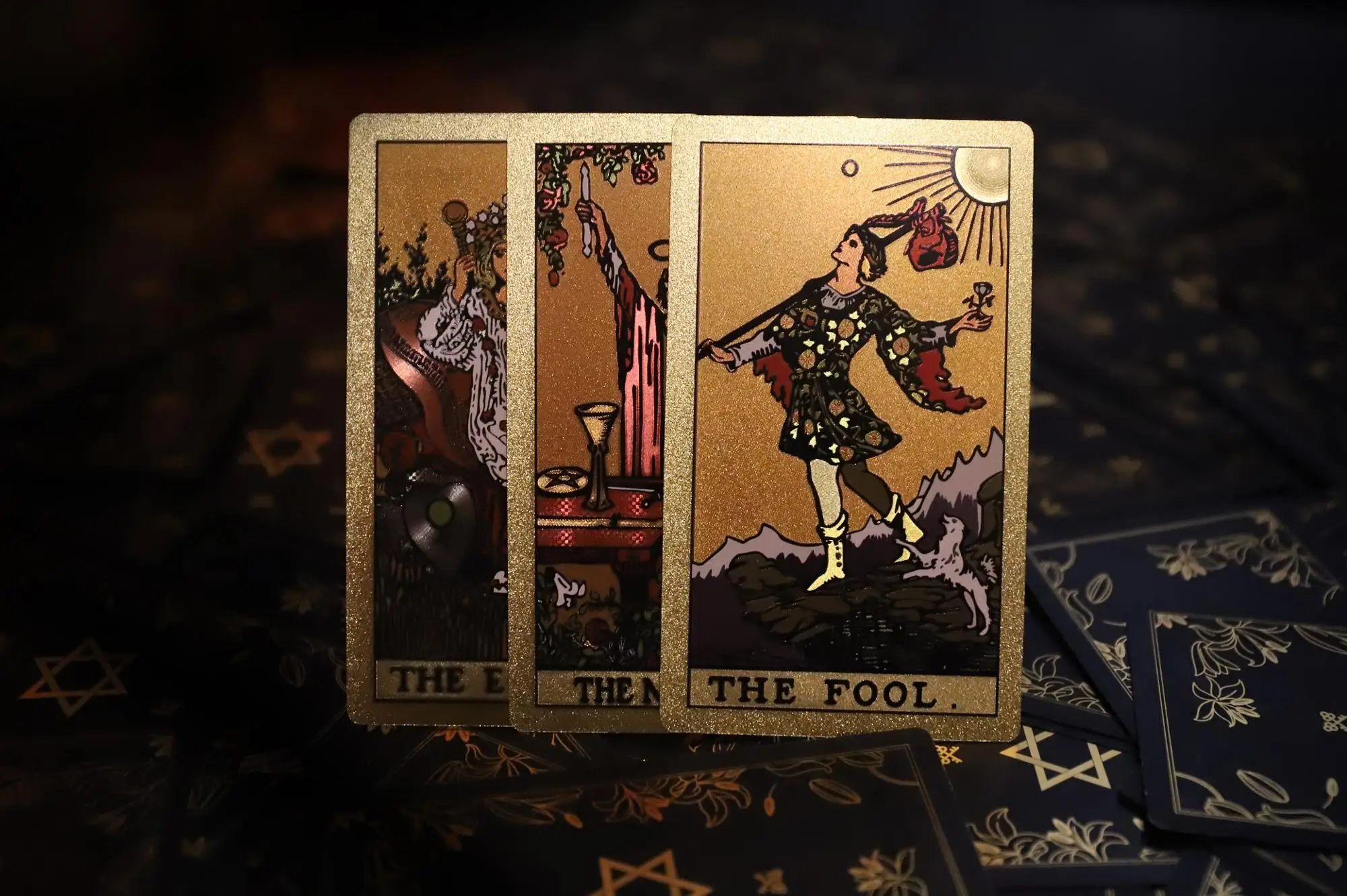 The Neo Rider Tarot Collection Original Gold Foil Tarot Cards Wholesale|  Alibaba.com