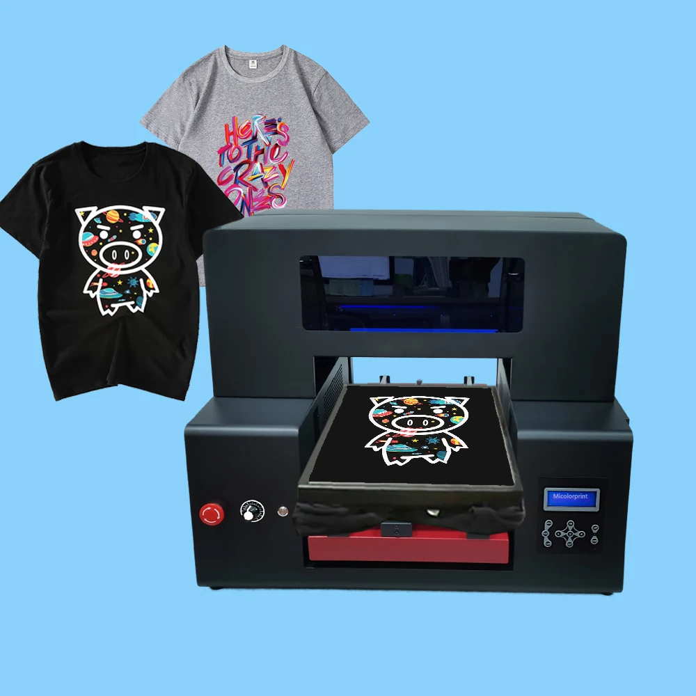 Dtg All Over Shirt Printing Machine Micolorprint New Design T-shirt Dtg Printer  All Over T, image size:1000x1000