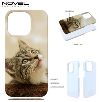 High Quality Matte 3D Film Phone Case For iPhone Series Custom Printed 3D Film Sublimation Mobile Phone Cover for iP 14