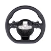 RS logo+buttons+big paddles+perforated leather