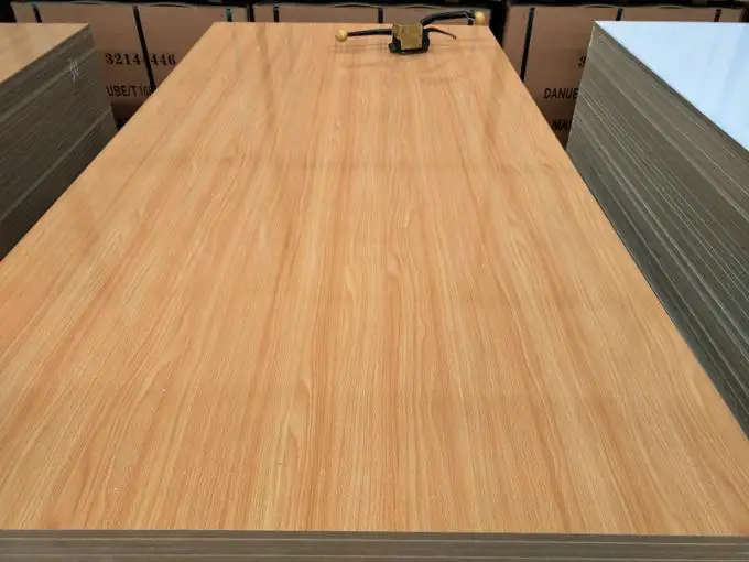Cheap Price Laminated Melamine Faced Mdf Board For Home Furniture And