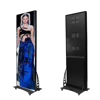 Led Poster Display Standing P5 Led Display Screen Custom Poster For Advertising Promotional Business