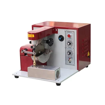 High speed automatic leather edge painting machine with good job