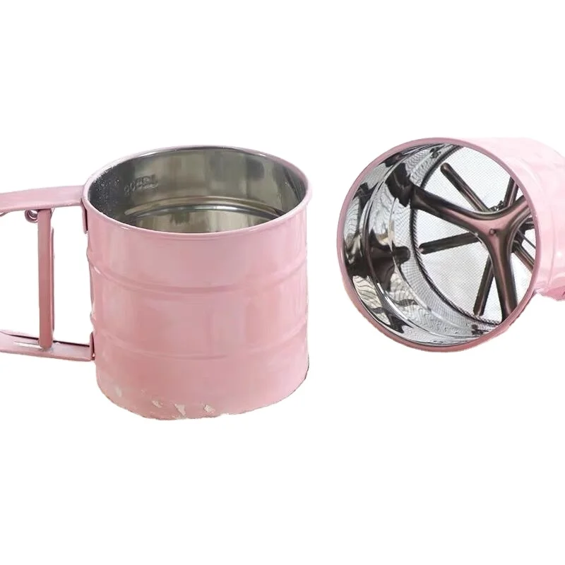 Baking Pastry Tools 250ml stainless steel non stick coating handheld flour sifter