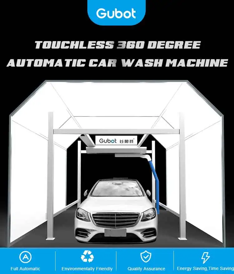 Auto Car Wash Machine System Fully Automatic Touchless Car Washer Cleaner With Brush Buy