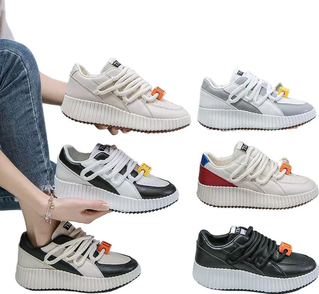Custom New Fashion Style 8818 Casual Walking Shoes For Woman Lady Girls