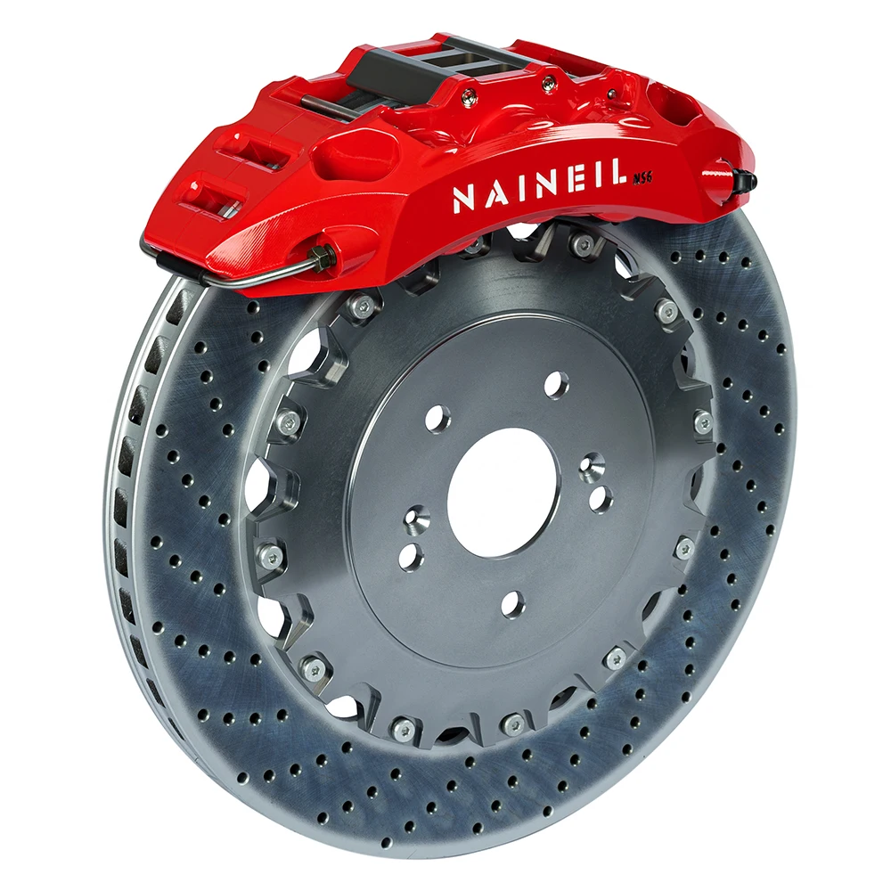 High Performance Racing 6 Piston Auto Brake Systems Car Brake Calipers Big Brake Kit for Ford F-150 Chevrolet Dodge RAM Jeep