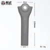 Large Gray - Without Plastic Screws