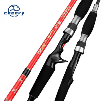 Casting Slow Pitch Jigging Rod Pesca Solid Fiber Fish Rod 1.9M Carbon Jigging Fishing Rod – Metal Jig – view 2