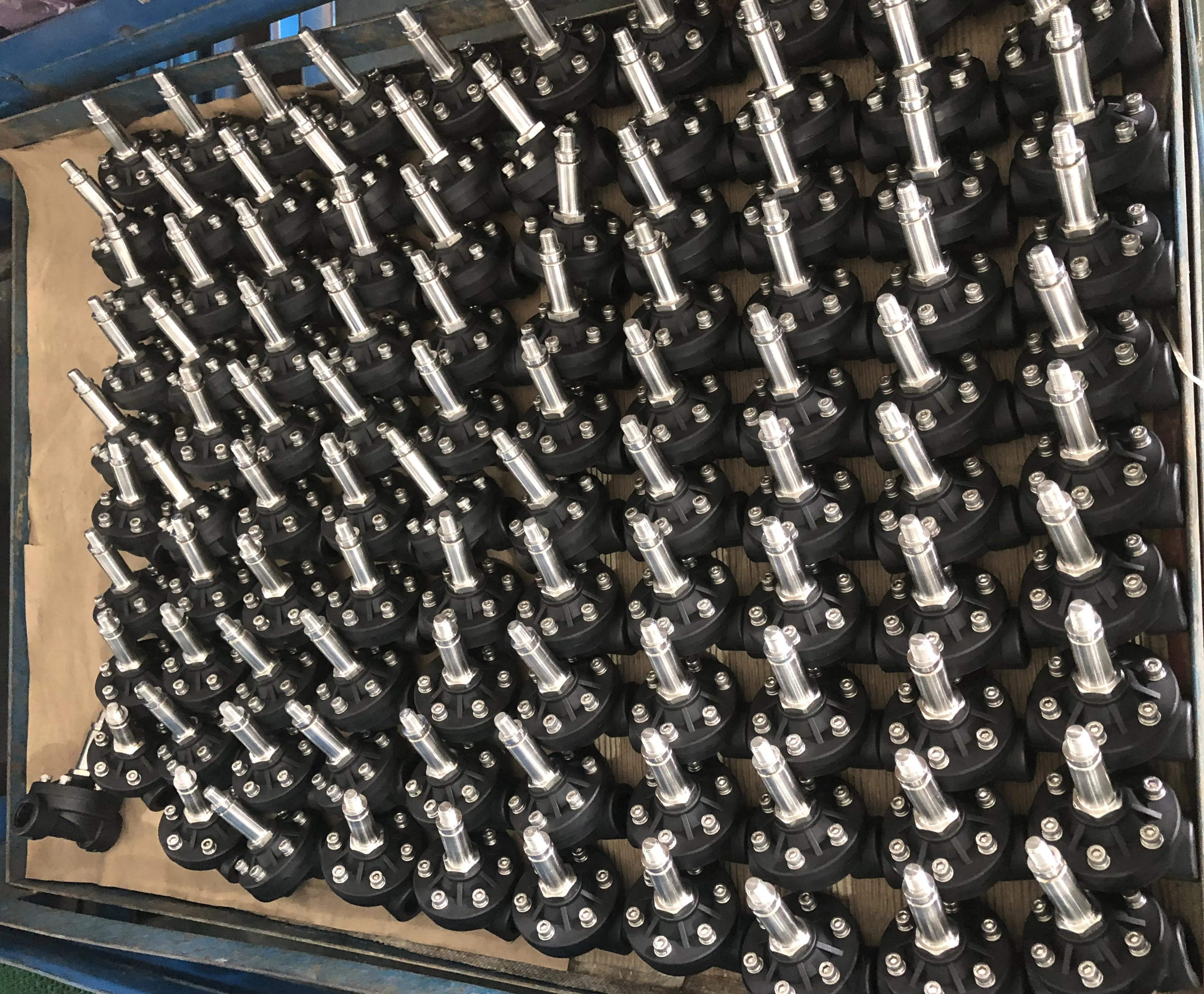 Stainless Steel Solenoid Valve DN65MM DN80MM 3INCH Thread Type with Diaphragm Structure