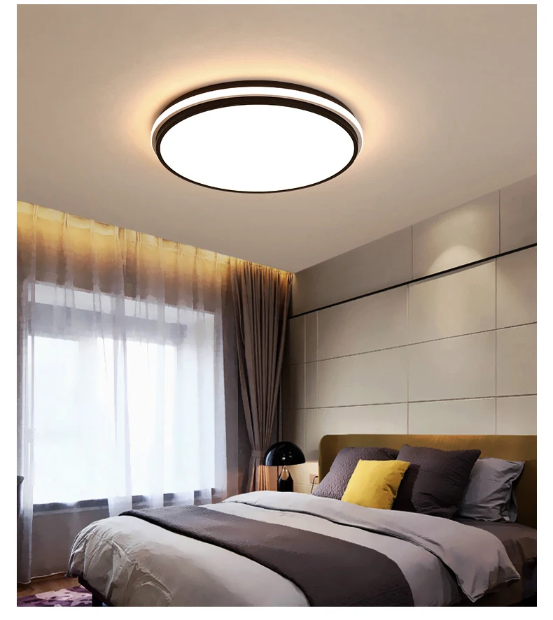 Wholesale Price Led leaf shape Inlaid Factory direct White bright living room modern ceiling lamp