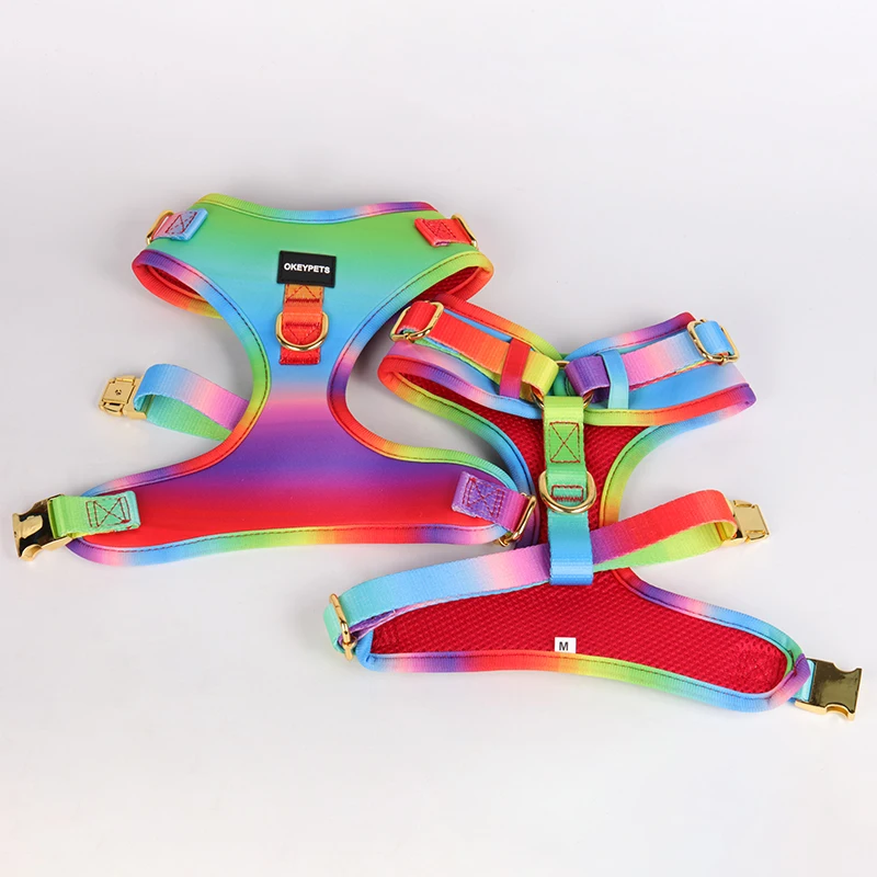 Imbracatura Tattica Per Cani Media/Grande Taglia - Set Con Collare E Guinzaglio Regolabile (Verde, M) - Foto 12