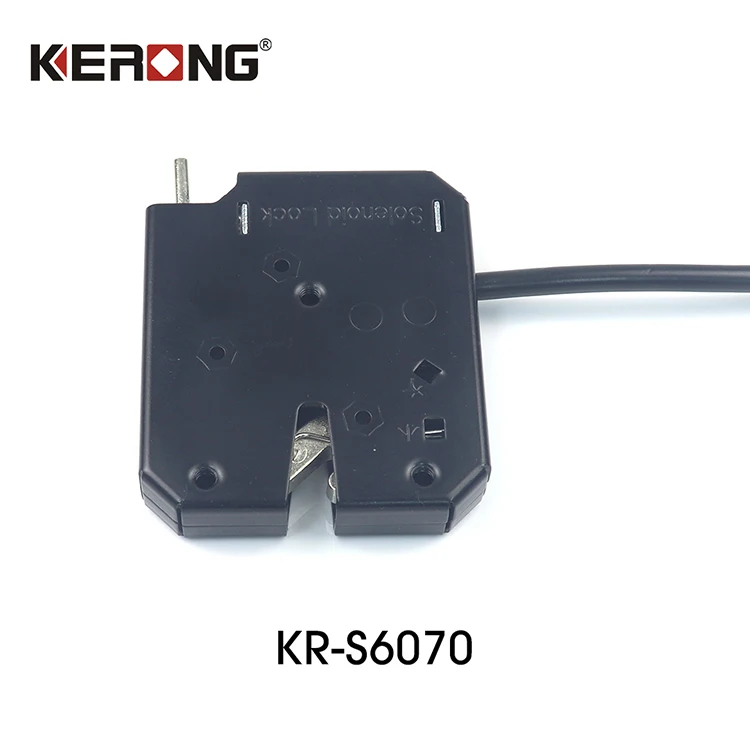 KERONG Durable Steel Electric Cabinet Lock Hidden Centralized Control Anti-Theft Rotary Latch Door Magnetic Lock Parcel Locker