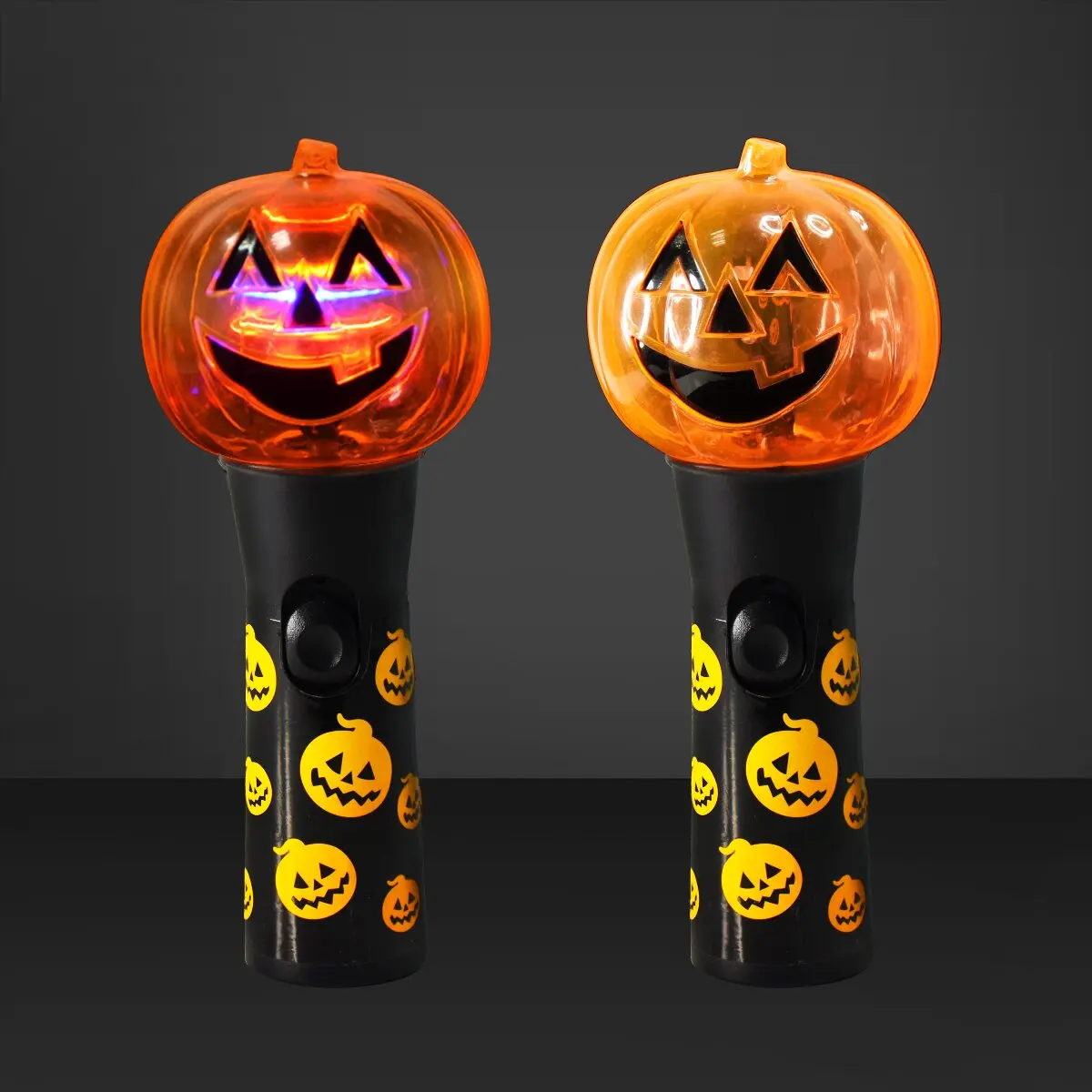Halloween Fun with Rainbow LED Spinning Wand - Fast Shipping