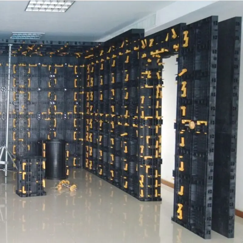 Reusable Building Material Construction HDPE Plastic Square Second Hand Formwork for Sale