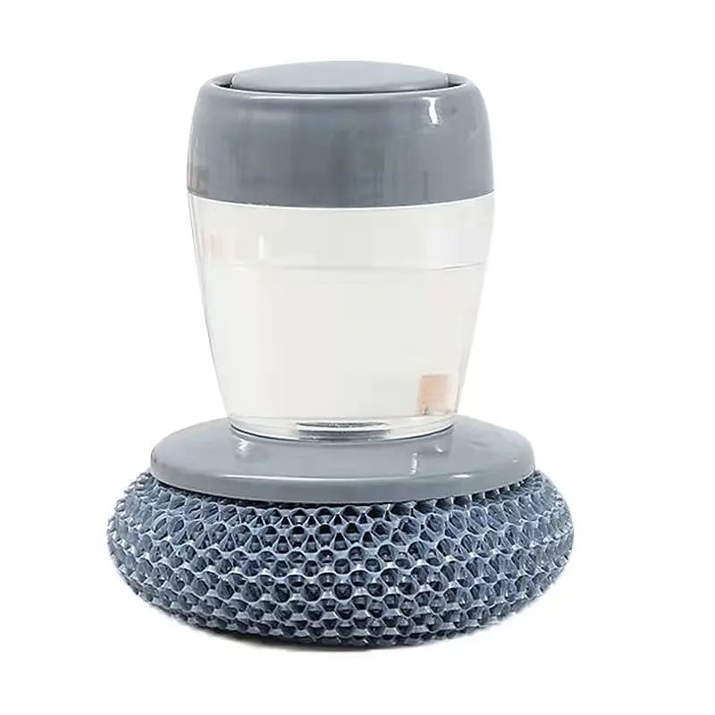 Stainless Steel Pot Scrubber With Handle Automatic Liquid Filling Press ...