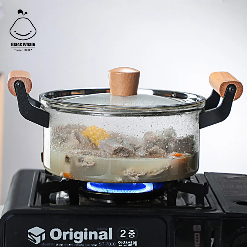 5L Glass Cooktops Safe Transparent Pyrex Borosilicate Glass Stove