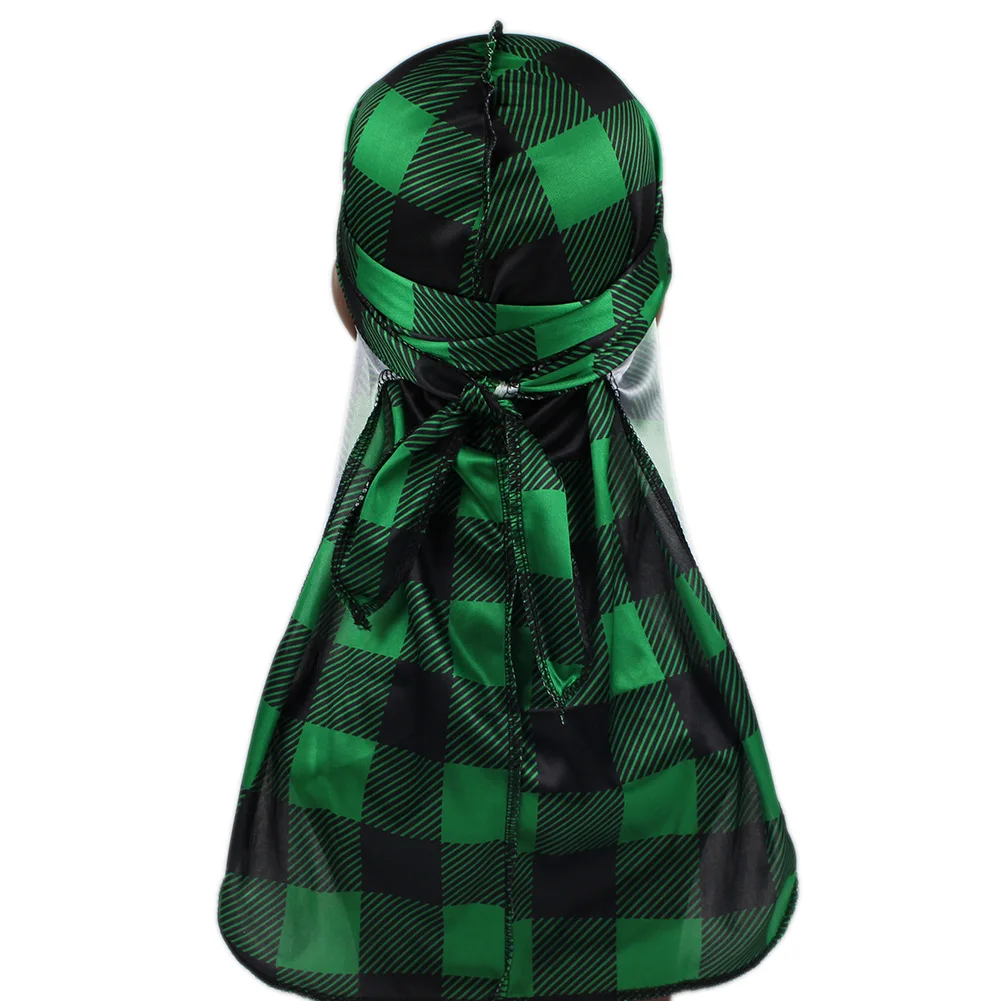 Green LV Durag  Designer Rags Collection