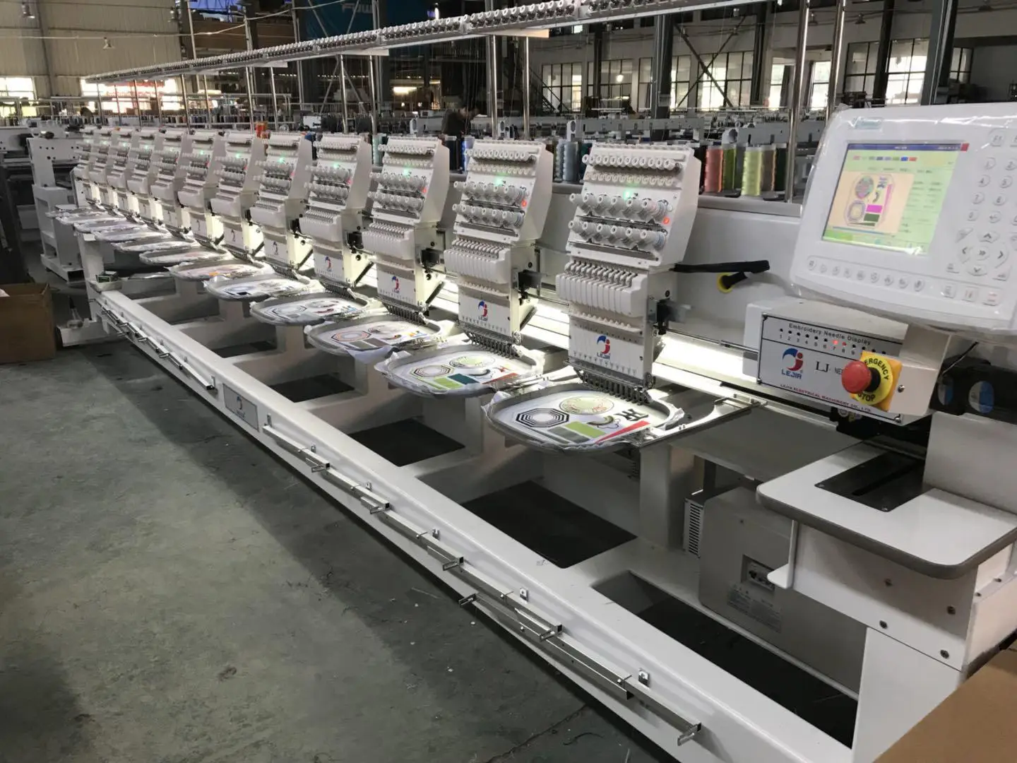 LEJIA Price Embroidery Machine Computer Tajima Embroidery Machine Apparel Machinery