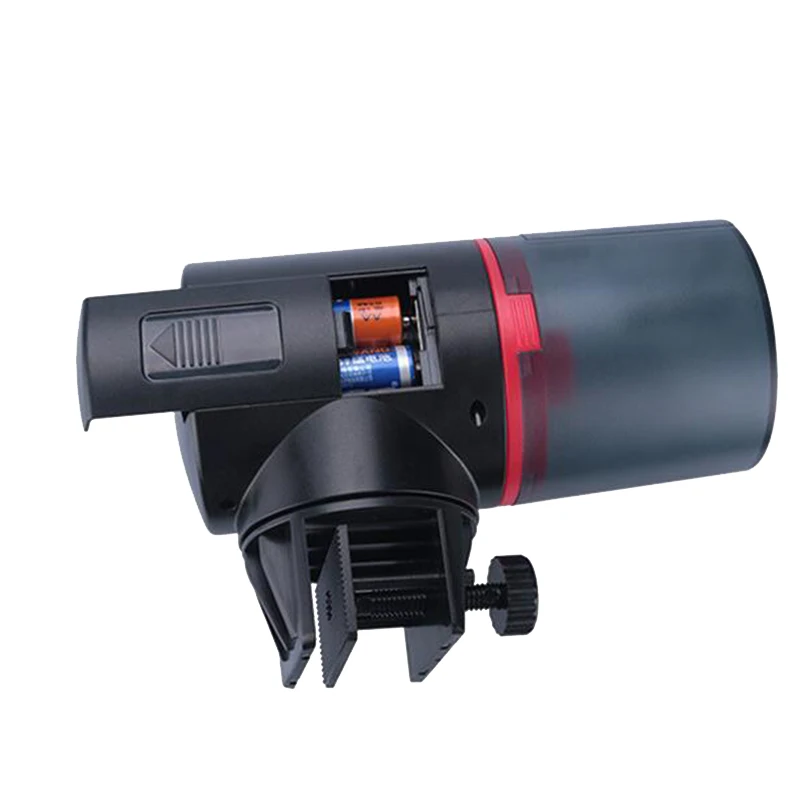 Digital Aquarium Automatic Fish Feeder Fish Tank Timer Feeder 4 Groups Time Settings Electric Adjustable Fish Food Dispenser