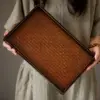 Bamboo storage tray