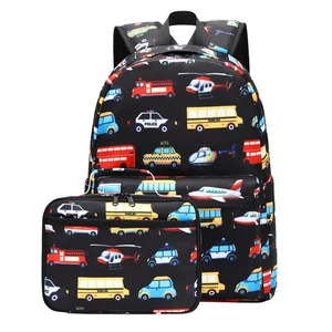 Custom logo Cartoon Boy Child Kids Back to School Bags Backpack for Children