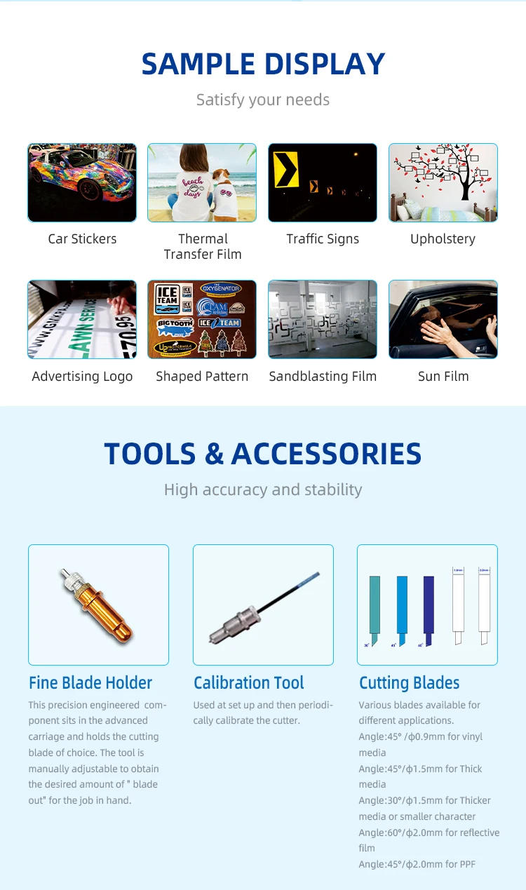 1400mm Graph Cutting Plotter Machine Laser Positioning Contour Function ...